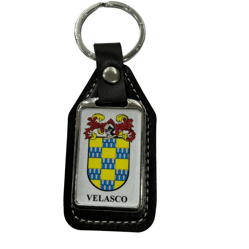 Llavero heráldico apellido VELASCO