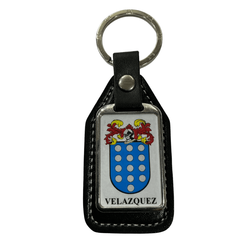 Llavero heráldico apellido VELAZQUEZ