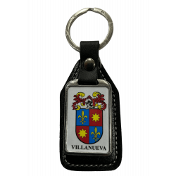 Llavero heráldico apellido VILLANUEVA