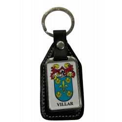 Llavero heráldico apellido VILLAR