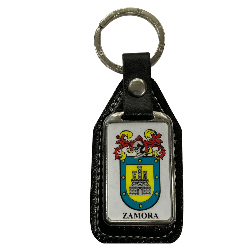 Llavero heráldico apellido ZAMORA