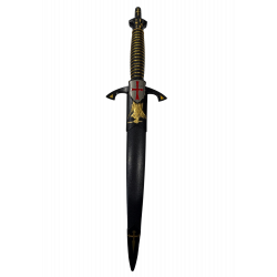 Daga Templaria grabado Soria Templario Negro