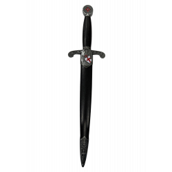 Daga Templaria grabado Soria Caballero Escudo