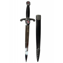 Daga Templaria grabado Soria Caballero Escudo