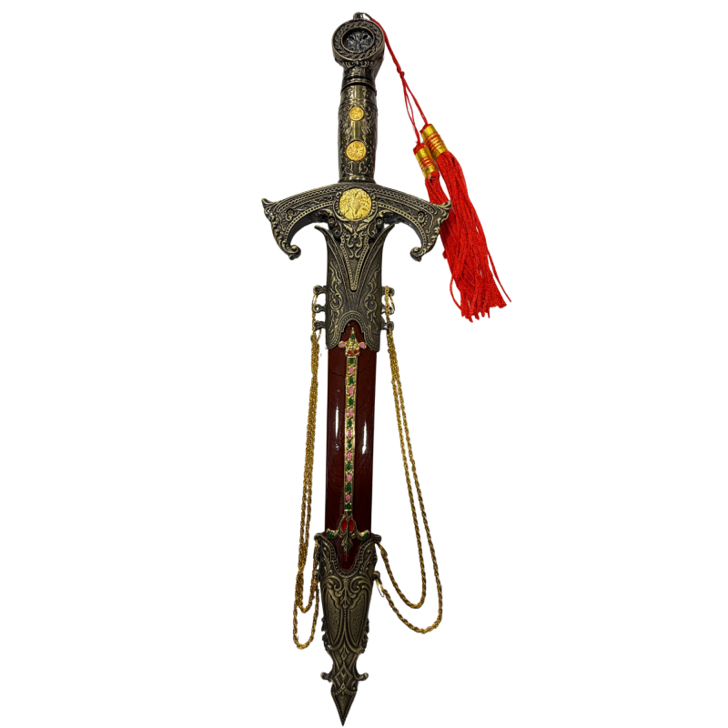 Cuchillo Templario grabado Soria