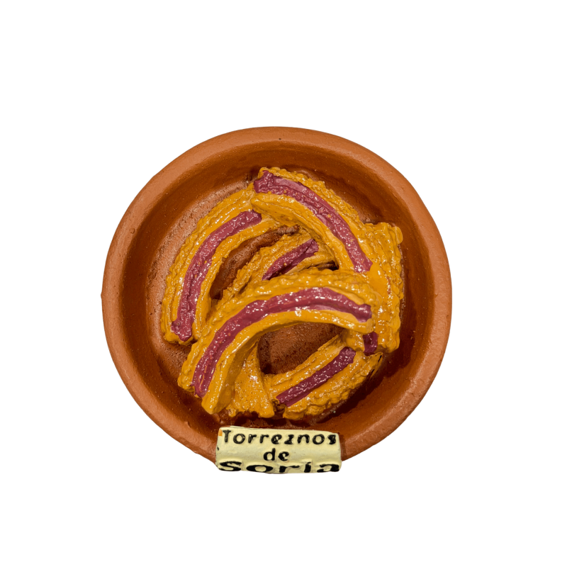 Imán Cazuela Torreznos + letras Soria