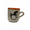 Taza Expresso borde de colores Caballito de Soria