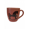 Taza Cónica Pastel Caballo de Soria