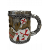 Taza Marrón espada templaria